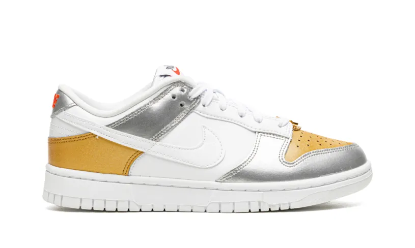 Nike Dunk DUNK LOW WMNS 'Gold White Silver'